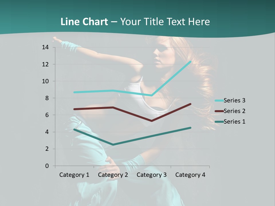 Dancer Modern Gymnastic PowerPoint Template