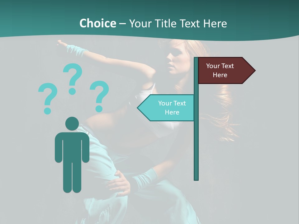 Dancer Modern Gymnastic PowerPoint Template