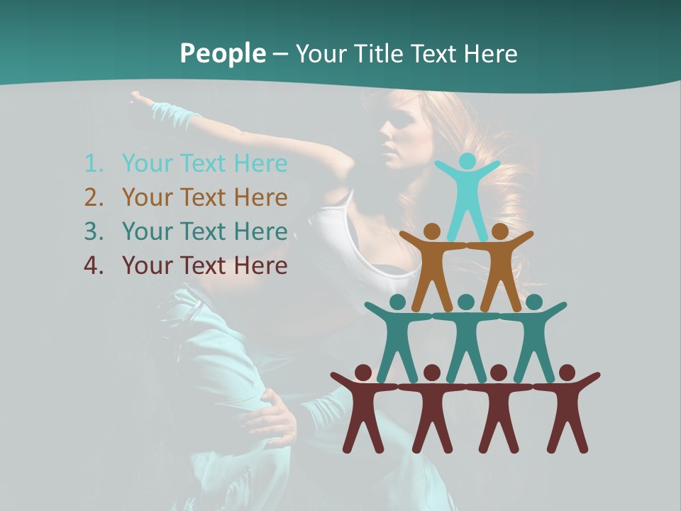 Dancer Modern Gymnastic PowerPoint Template