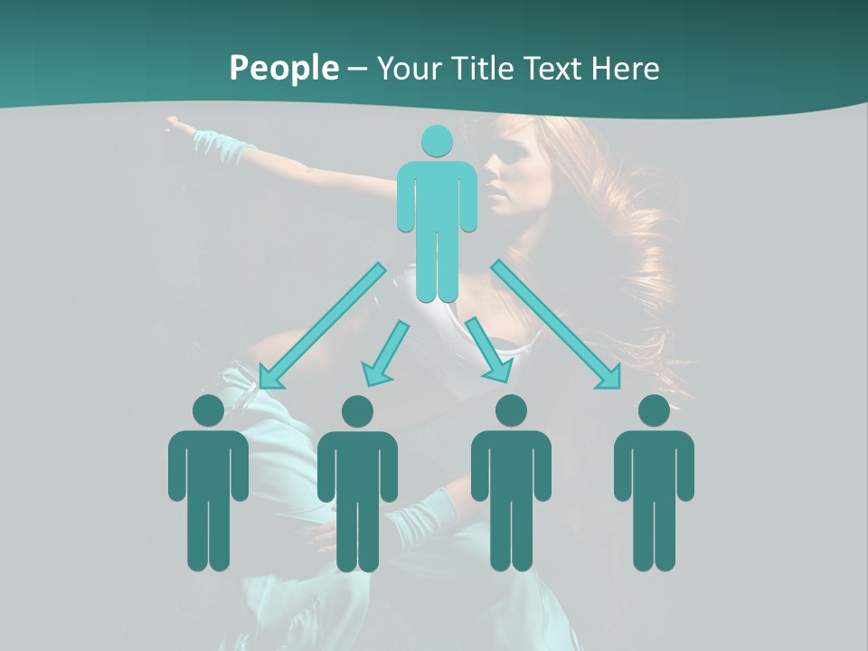 Dancer Modern Gymnastic PowerPoint Template