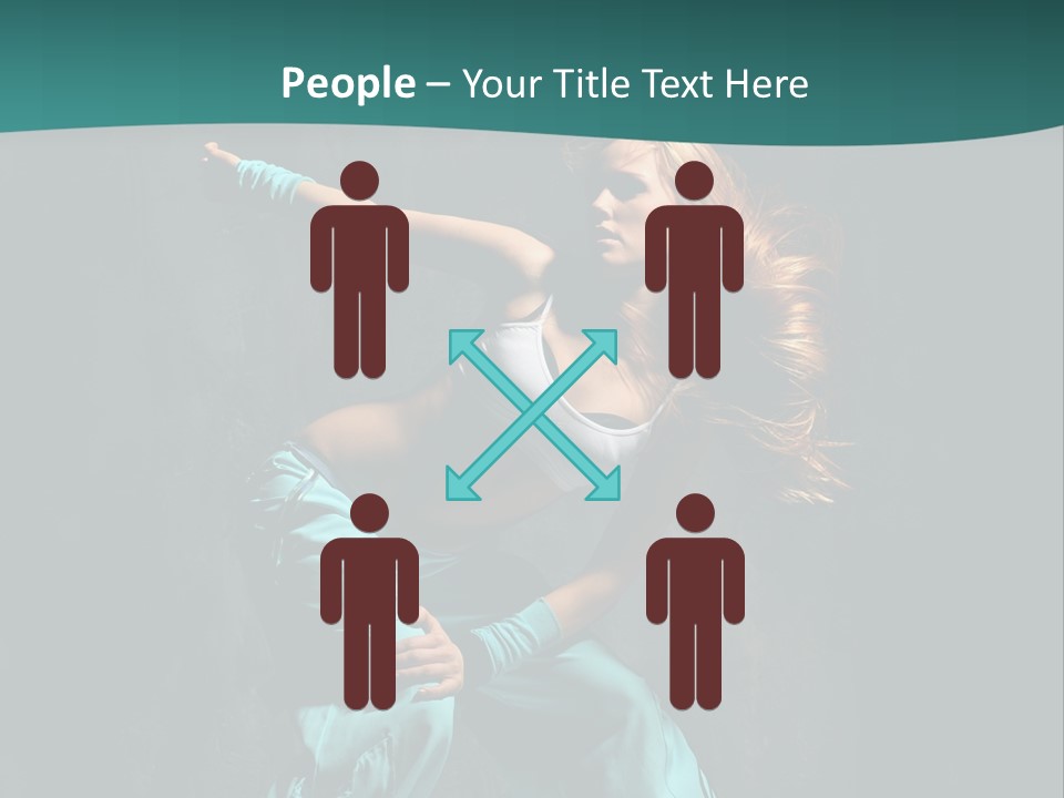 Dancer Modern Gymnastic PowerPoint Template