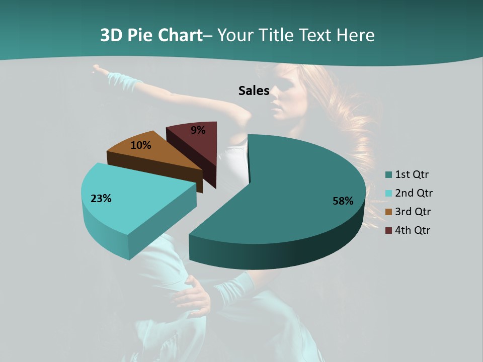 Dancer Modern Gymnastic PowerPoint Template