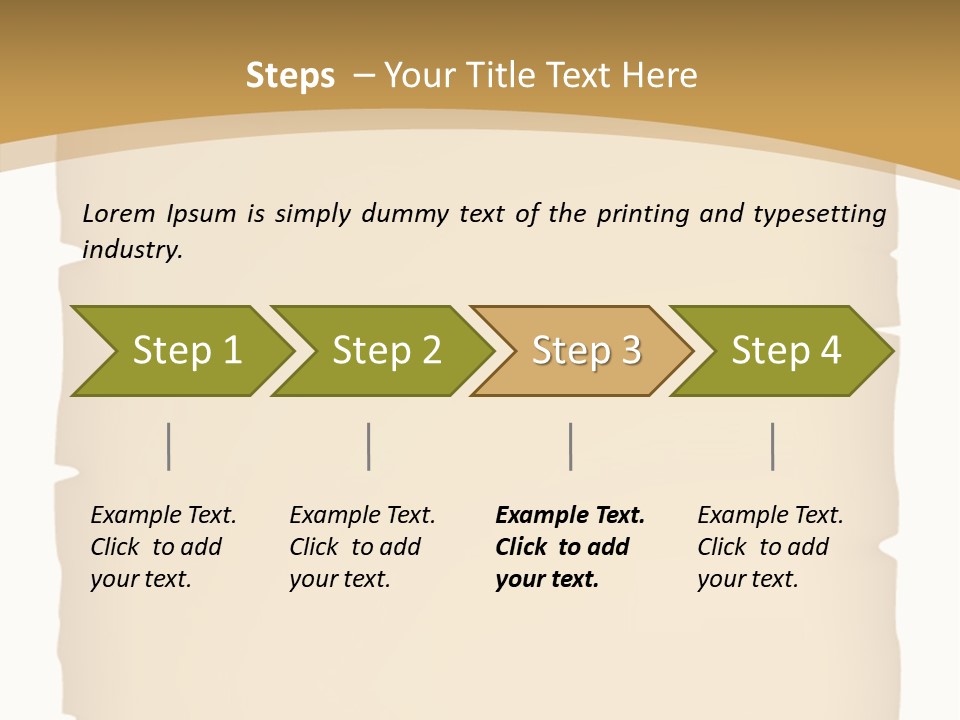 Parchment Pattern Historical PowerPoint Template