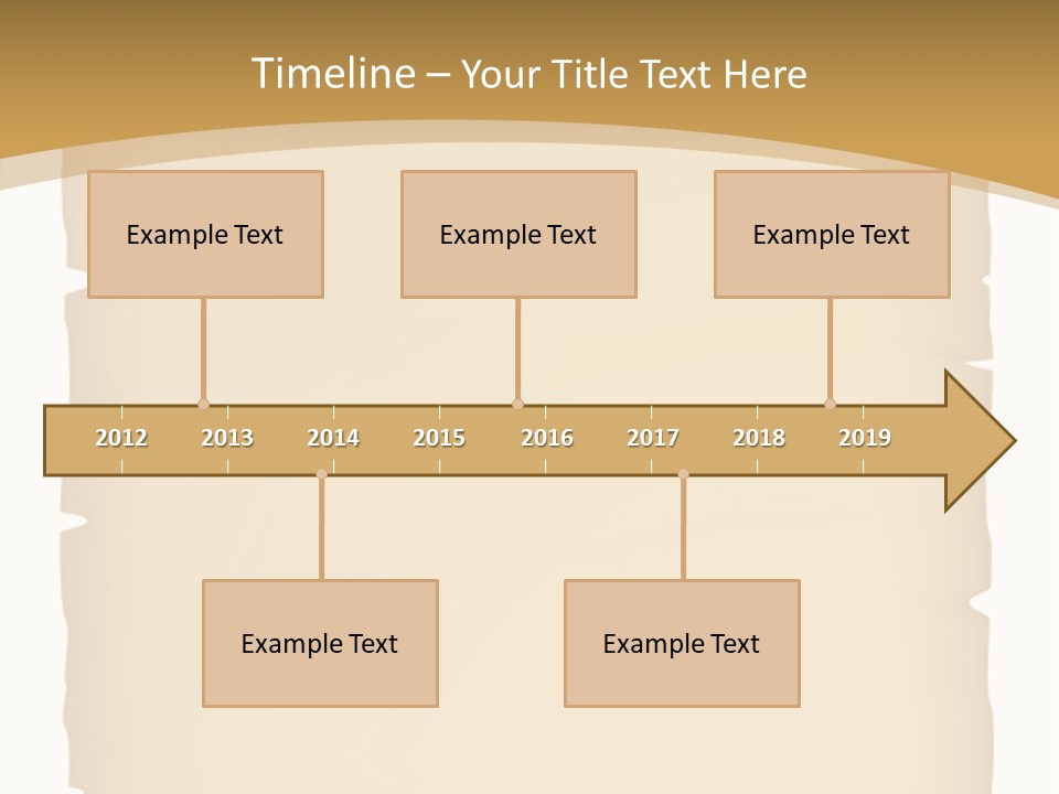 Parchment Pattern Historical PowerPoint Template