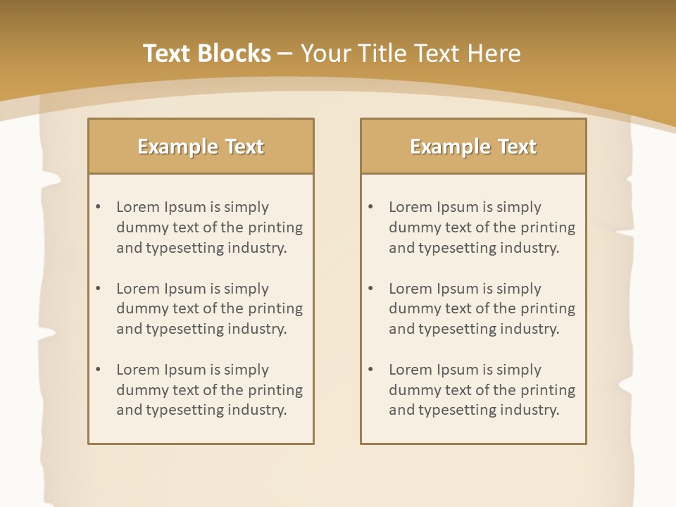 Parchment Pattern Historical PowerPoint Template
