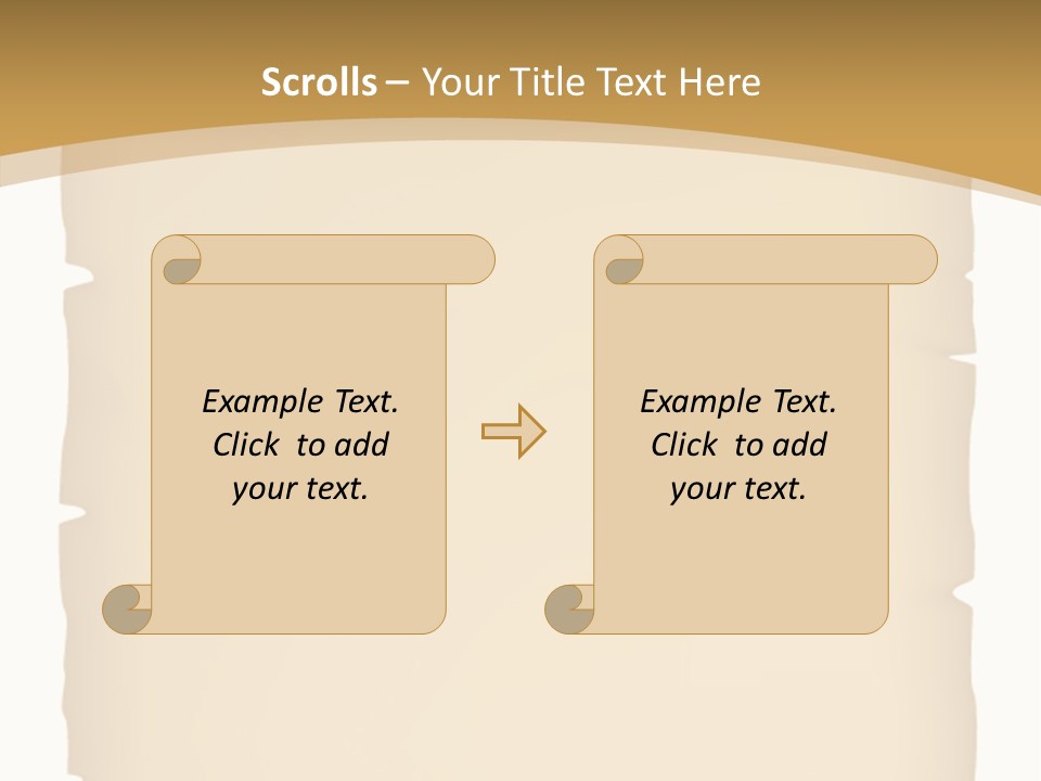 Parchment Pattern Historical PowerPoint Template