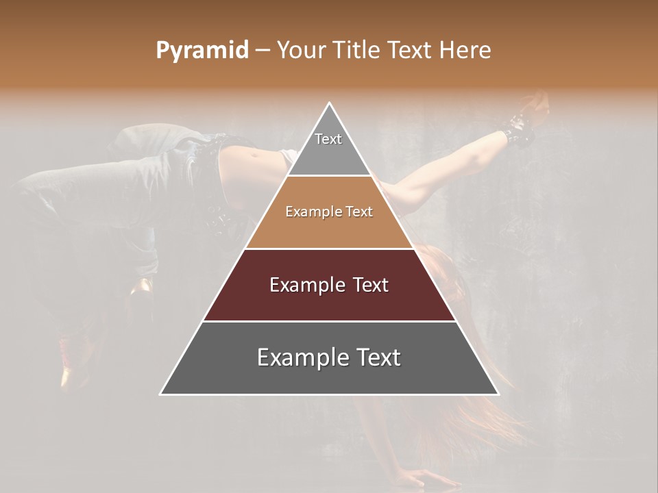 Gymnastic Stretching Jazz PowerPoint Template