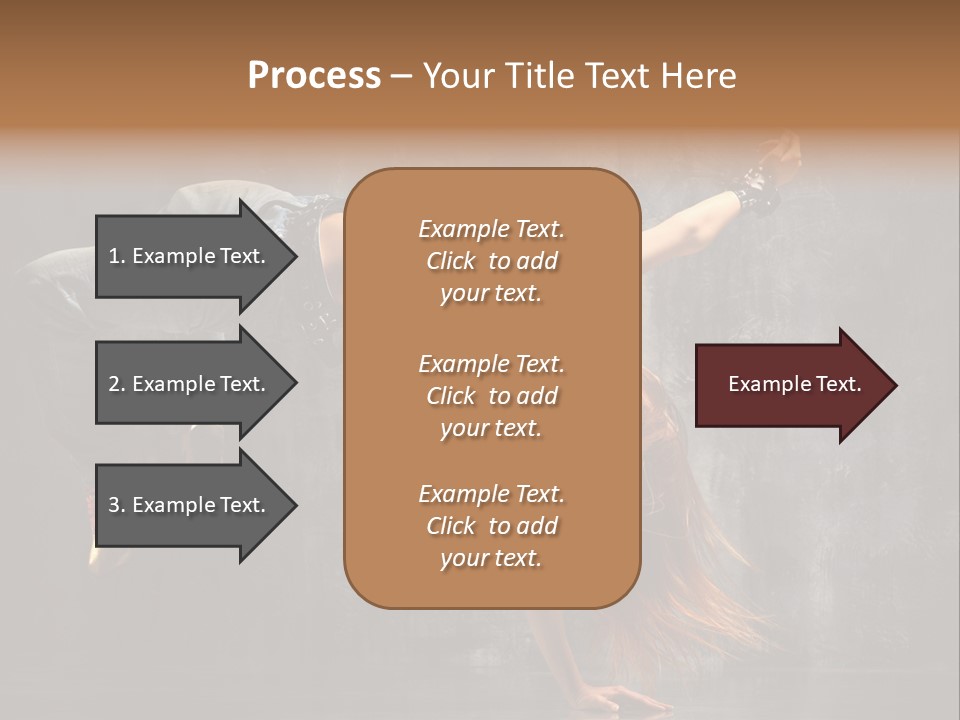 Gymnastic Stretching Jazz PowerPoint Template