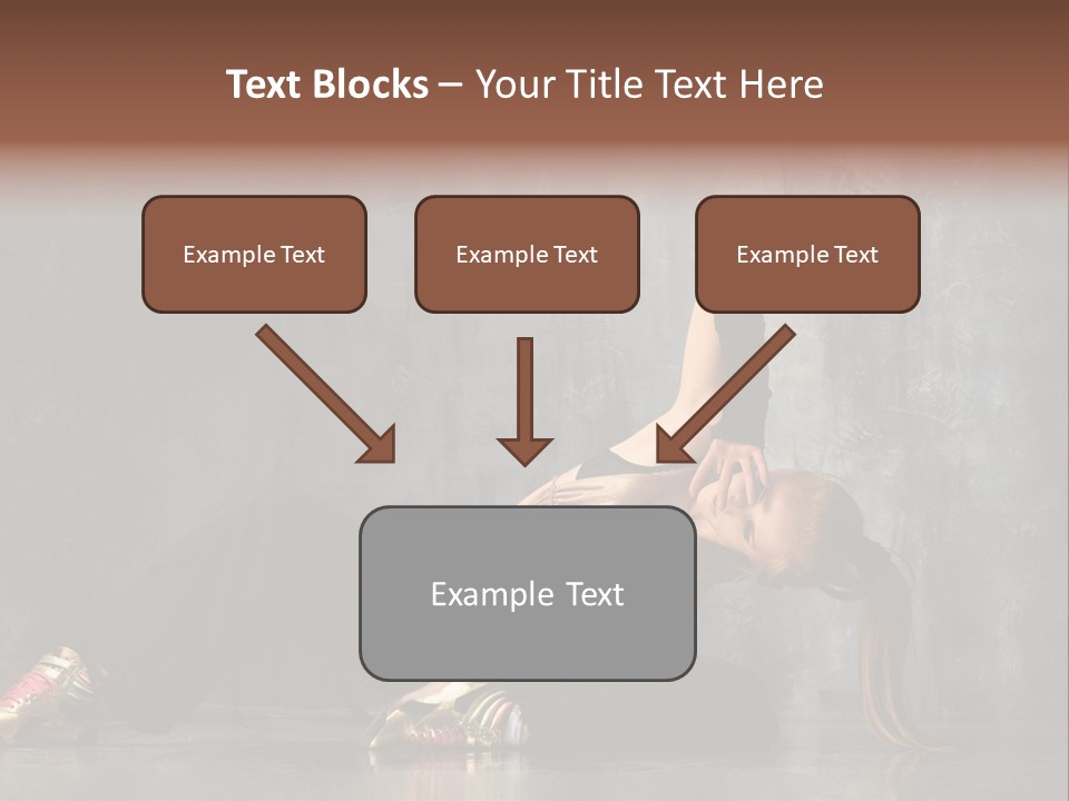 Fashion Stretching Motion PowerPoint Template