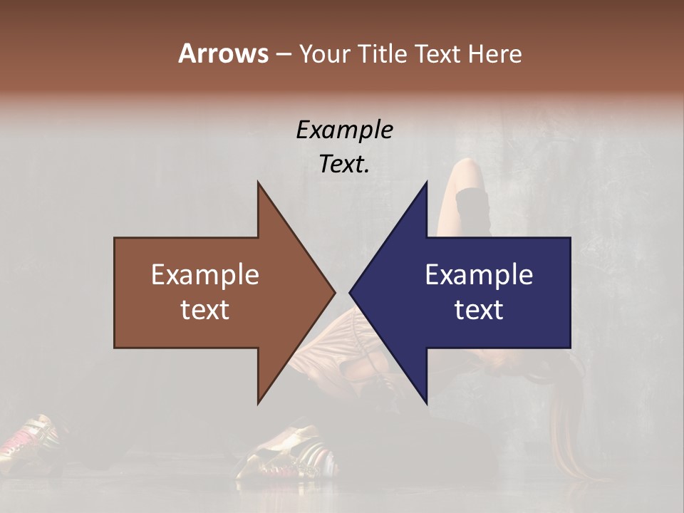 Fashion Stretching Motion PowerPoint Template