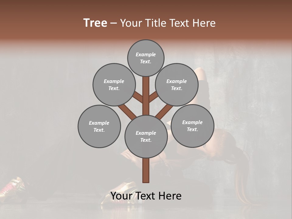 Fashion Stretching Motion PowerPoint Template