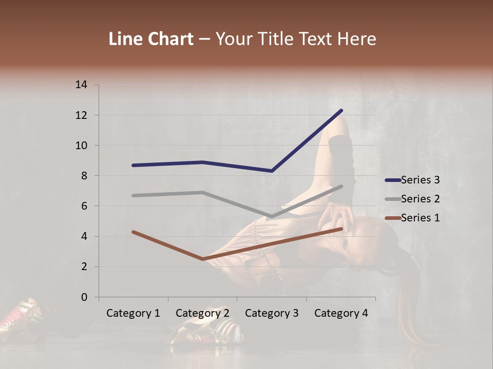 Fashion Stretching Motion PowerPoint Template