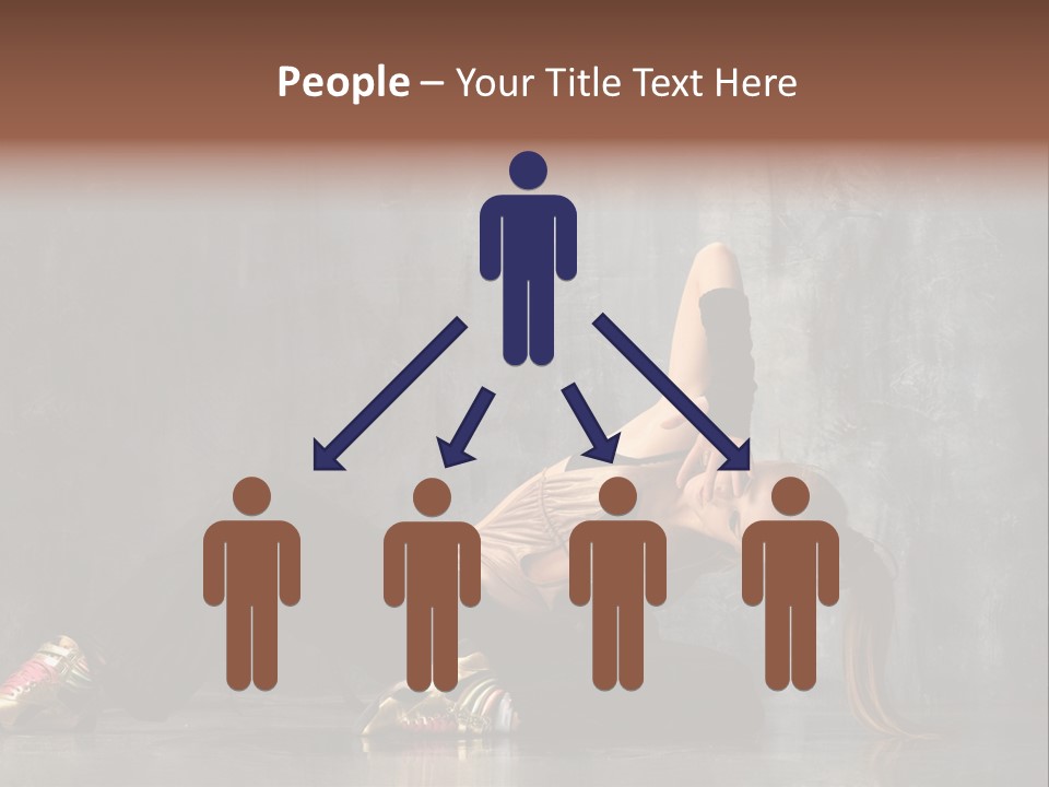 Fashion Stretching Motion PowerPoint Template