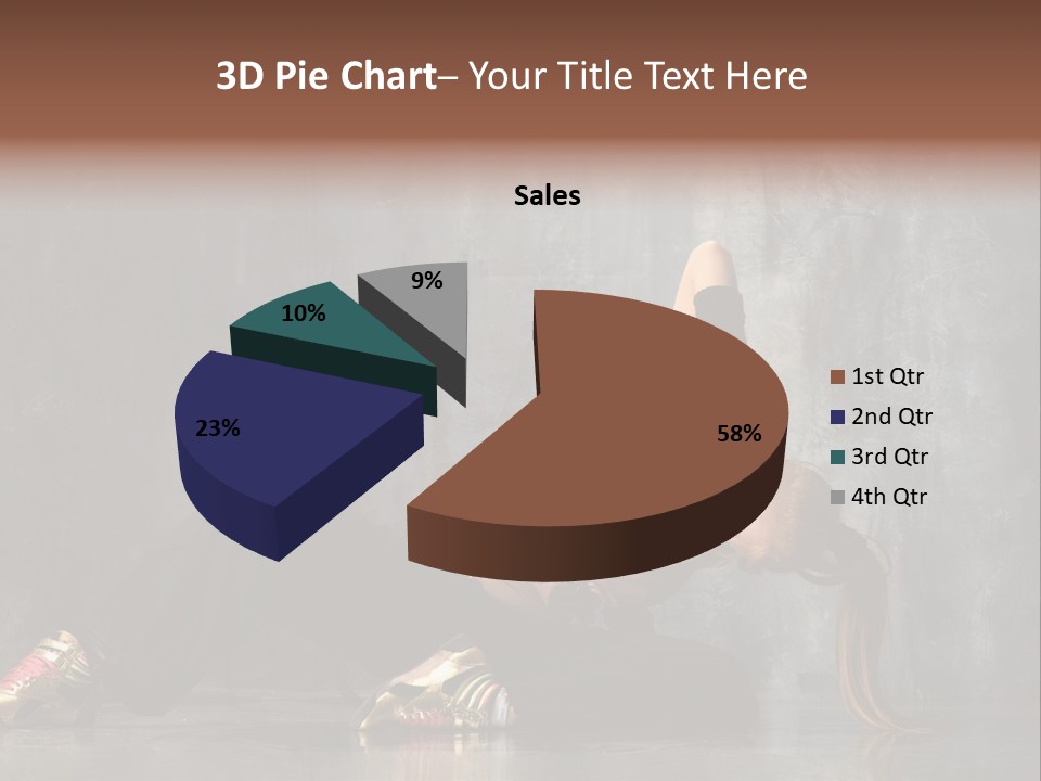 Fashion Stretching Motion PowerPoint Template