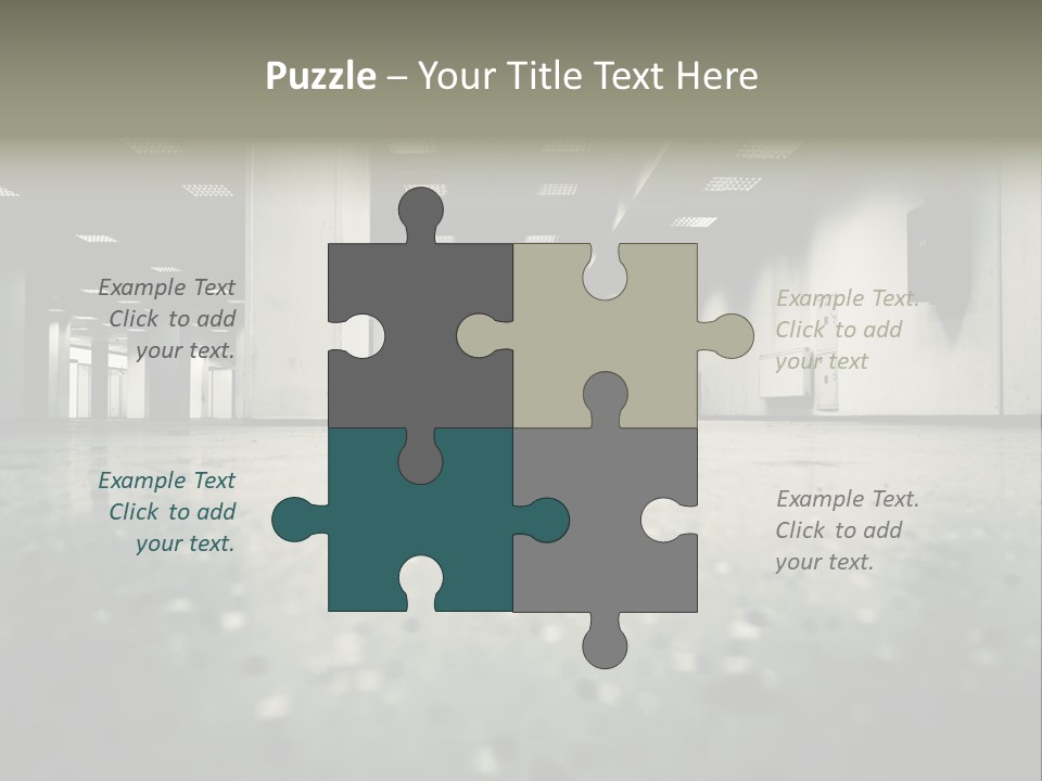 Earth Concrete Fissure PowerPoint Template