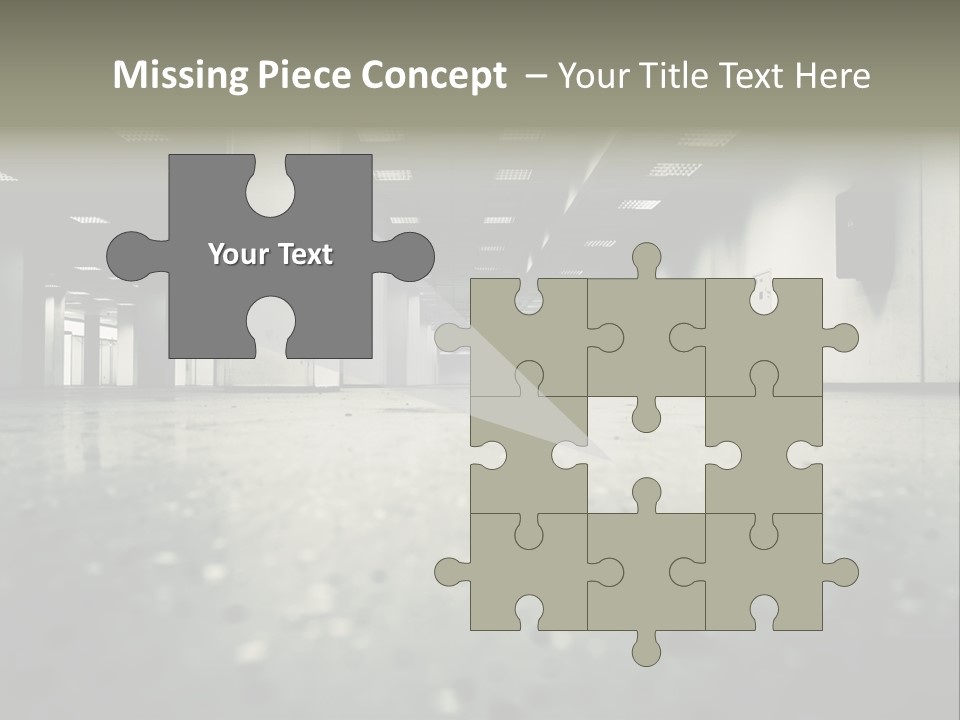 Earth Concrete Fissure PowerPoint Template