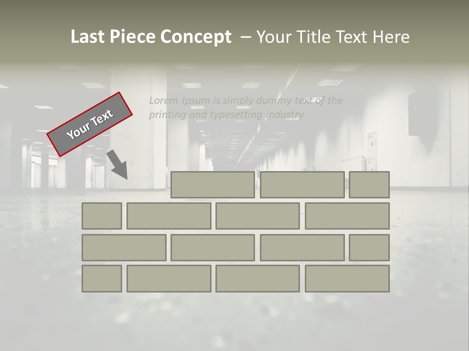 Earth Concrete Fissure PowerPoint Template