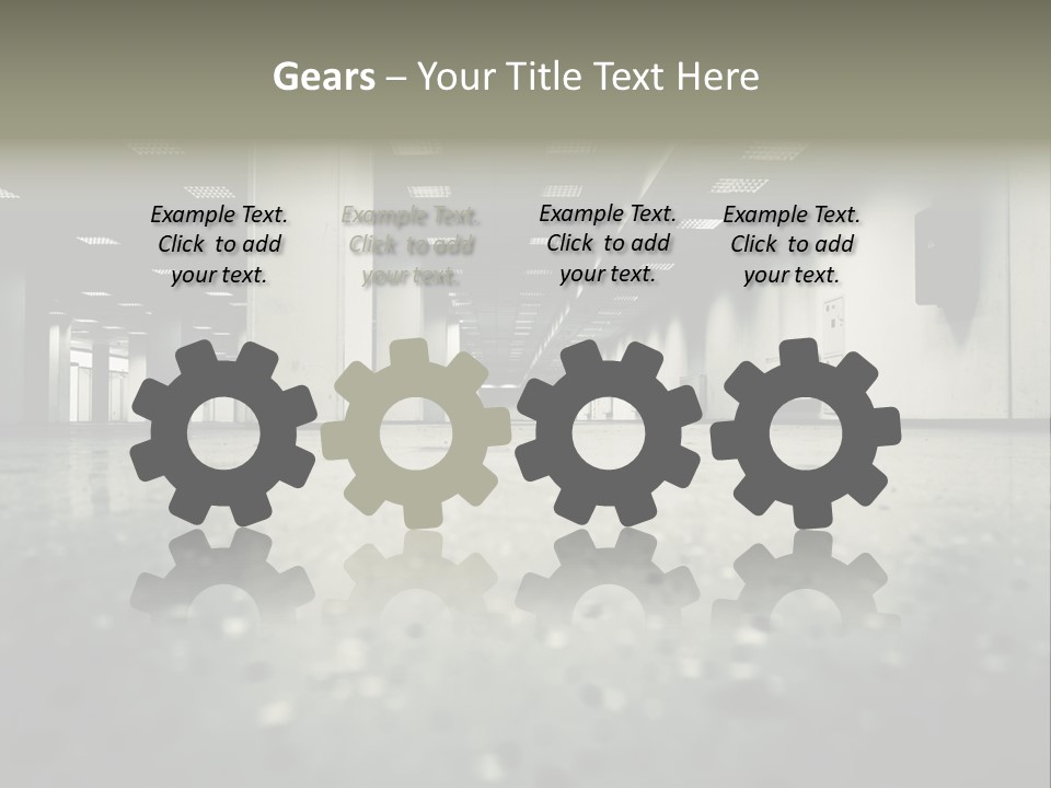 Earth Concrete Fissure PowerPoint Template