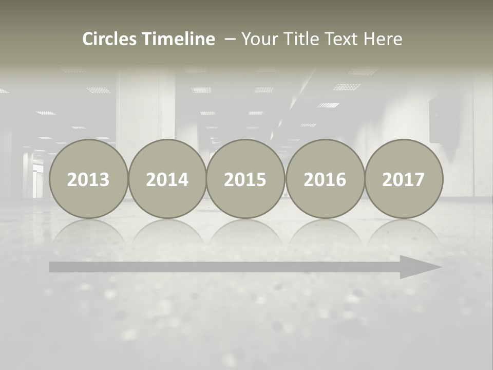 Earth Concrete Fissure PowerPoint Template