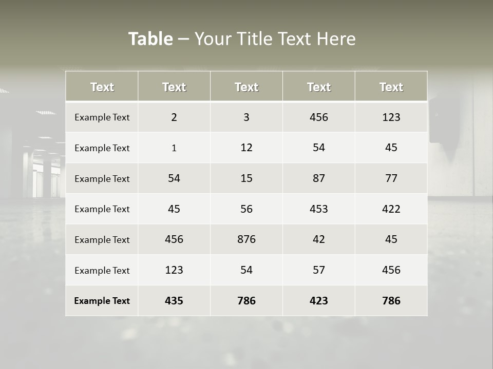 Earth Concrete Fissure PowerPoint Template