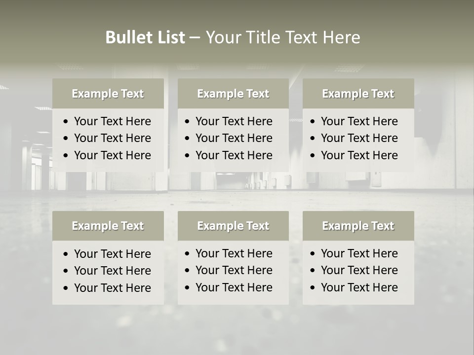 Earth Concrete Fissure PowerPoint Template