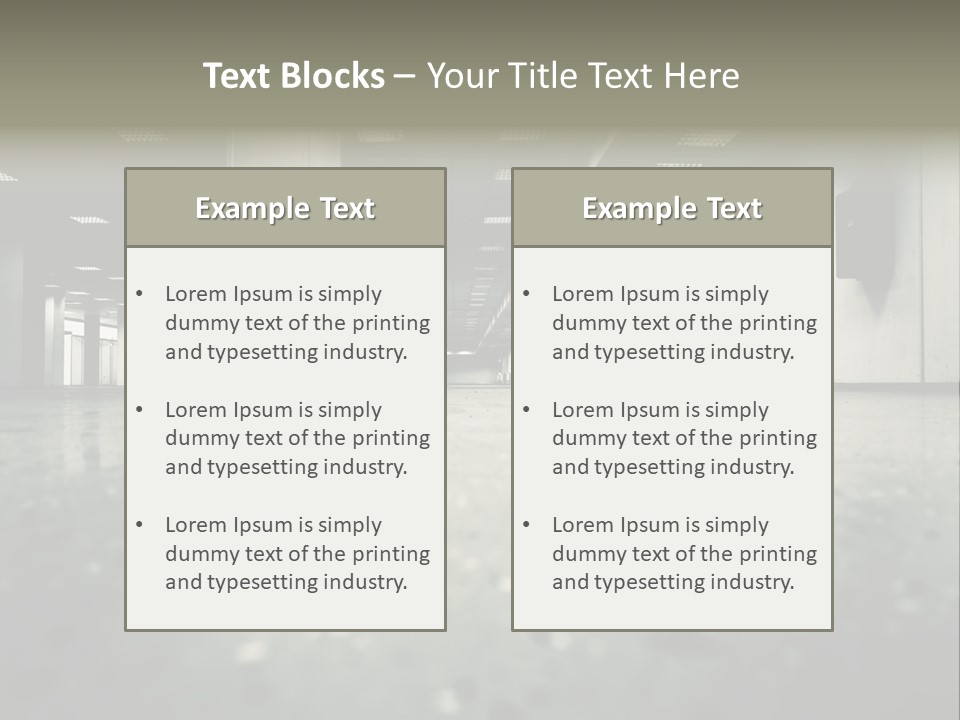 Earth Concrete Fissure PowerPoint Template