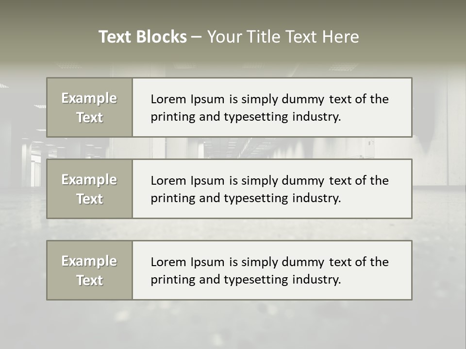 Earth Concrete Fissure PowerPoint Template