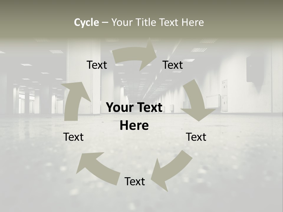 Earth Concrete Fissure PowerPoint Template