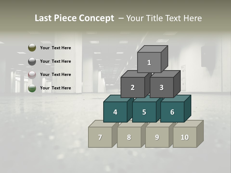 Earth Concrete Fissure PowerPoint Template
