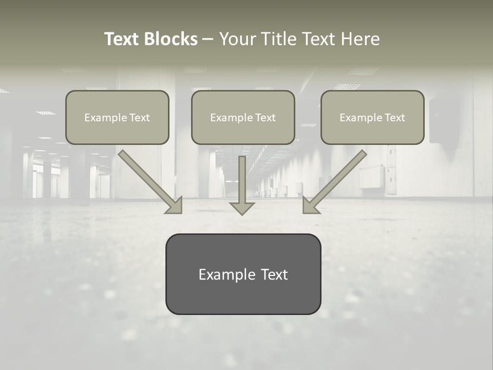 Earth Concrete Fissure PowerPoint Template