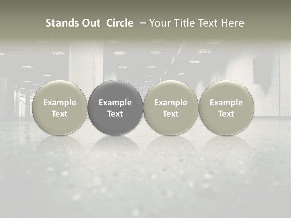 Earth Concrete Fissure PowerPoint Template