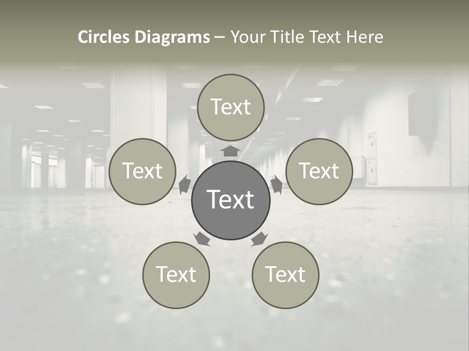 Earth Concrete Fissure PowerPoint Template