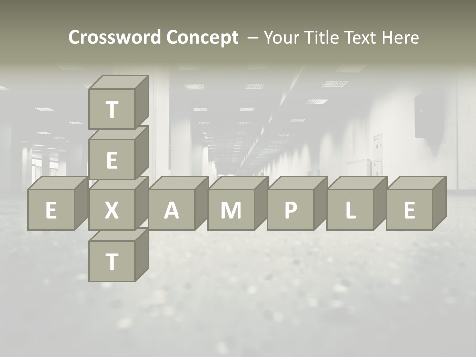 Earth Concrete Fissure PowerPoint Template