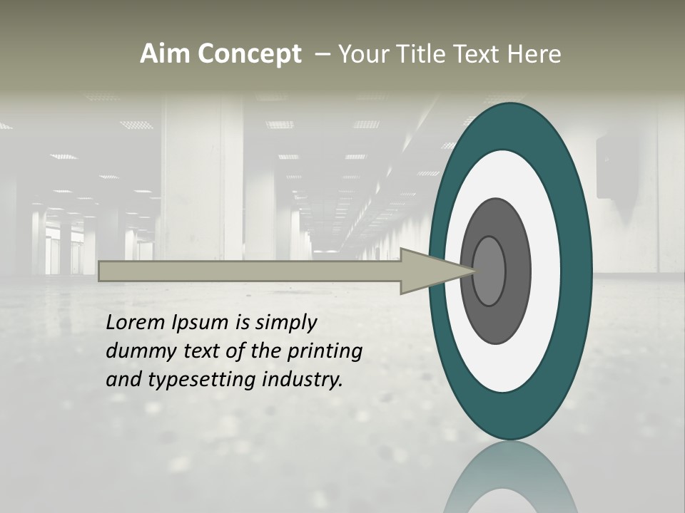 Earth Concrete Fissure PowerPoint Template