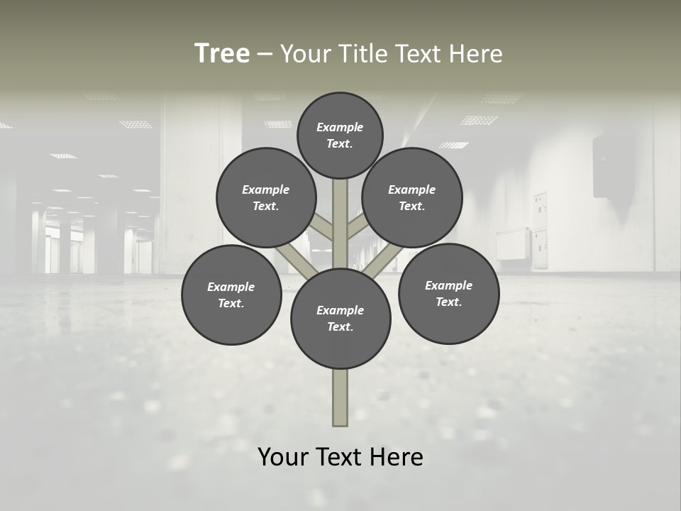 Earth Concrete Fissure PowerPoint Template