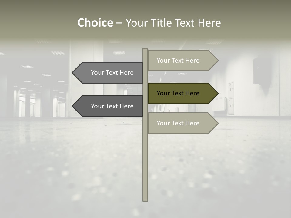 Earth Concrete Fissure PowerPoint Template