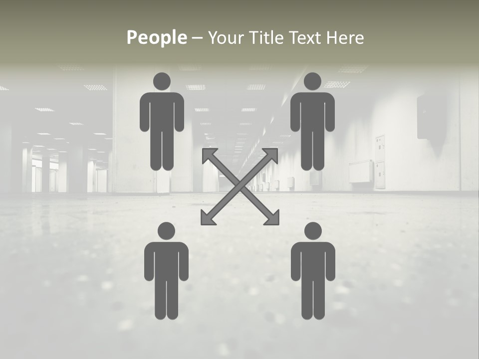 Earth Concrete Fissure PowerPoint Template