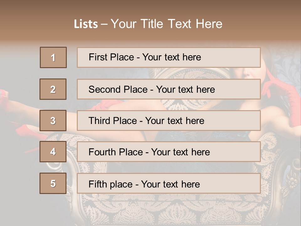 Adult Luxury Retrostyled PowerPoint Template