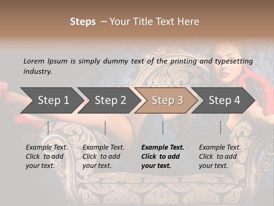 Adult Luxury Retrostyled PowerPoint Template