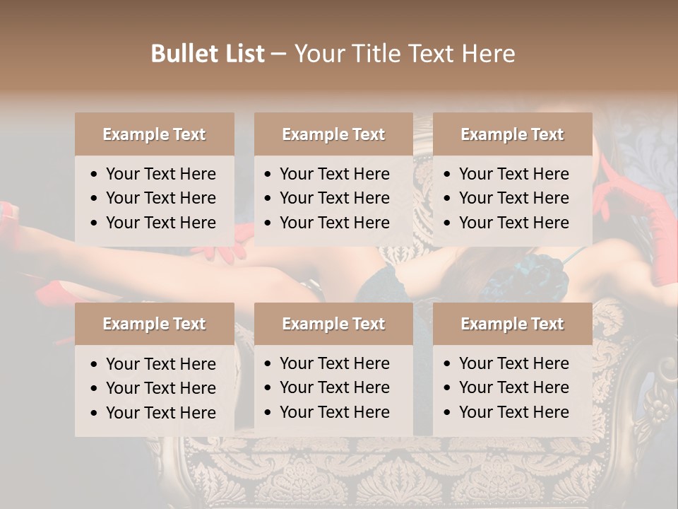 Adult Luxury Retrostyled PowerPoint Template