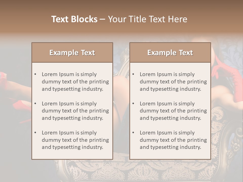 Adult Luxury Retrostyled PowerPoint Template