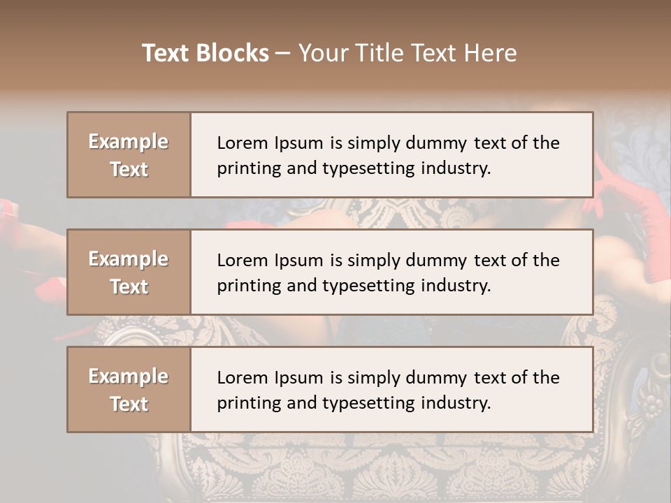 Adult Luxury Retrostyled PowerPoint Template