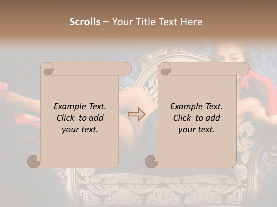 Adult Luxury Retrostyled PowerPoint Template
