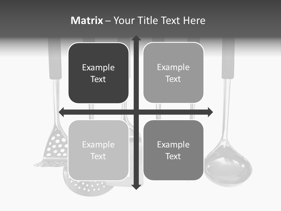 Holes Black Home PowerPoint Template