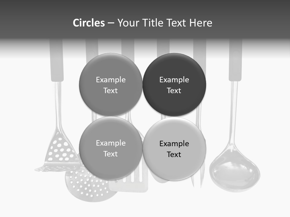 Holes Black Home PowerPoint Template