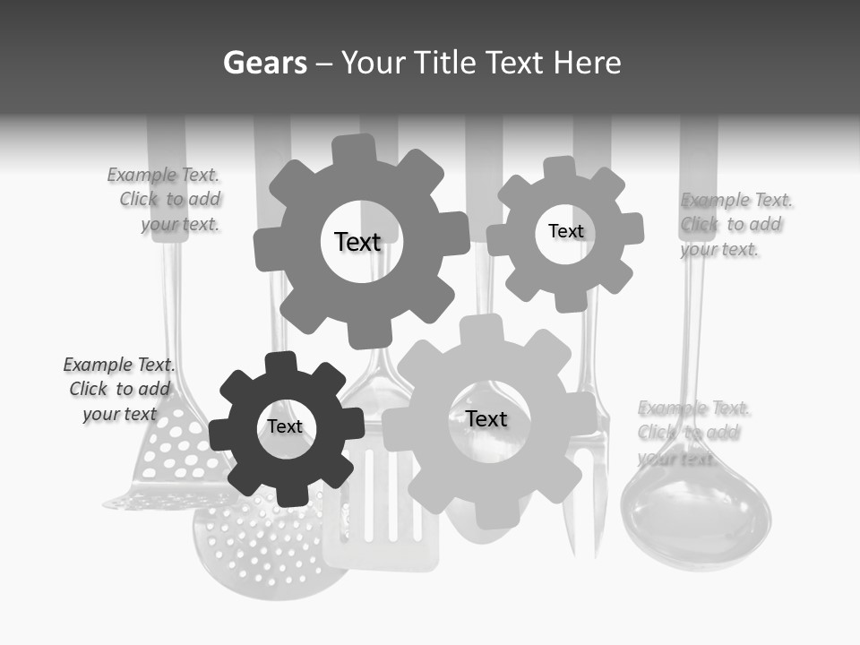 Holes Black Home PowerPoint Template