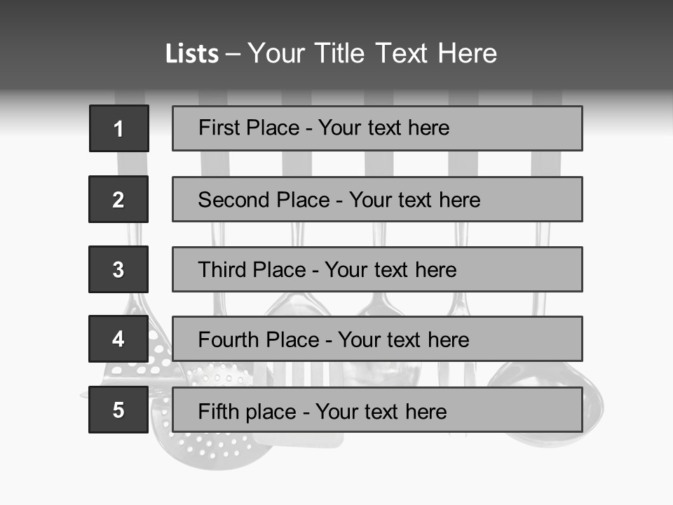 Holes Black Home PowerPoint Template