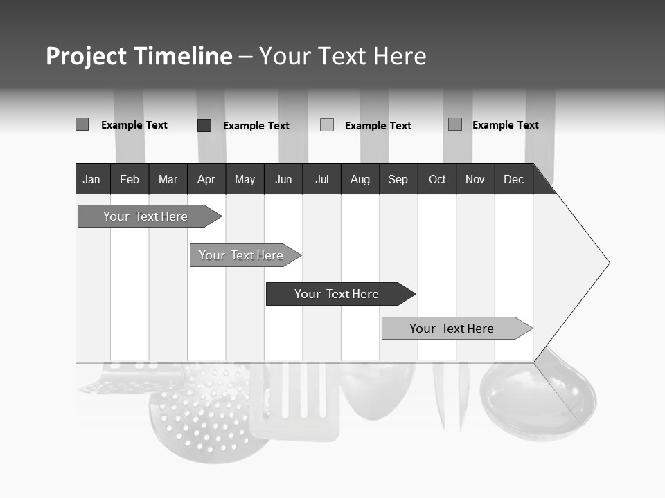 Holes Black Home PowerPoint Template