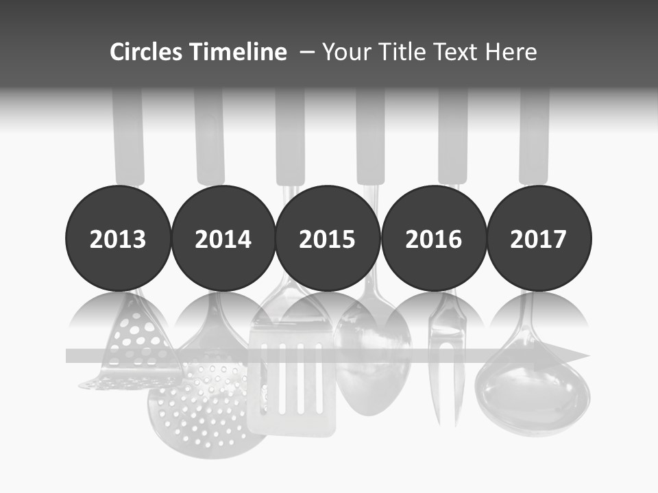 Holes Black Home PowerPoint Template