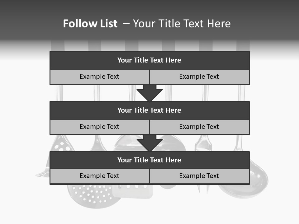 Holes Black Home PowerPoint Template